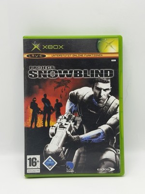 Project Snowblind Microsoft Xbox Spiel mit Anleitung Blitzversand