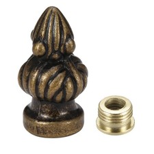 Bronze Cap Knob 1-3/8 inch Length Lamp Shade Finial Decoration Accessories