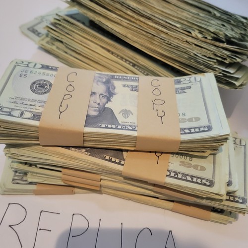 Best Replica AGED $20 Bills * 100 /REPLICA/ NOVELTY PURPOSES ONLY
