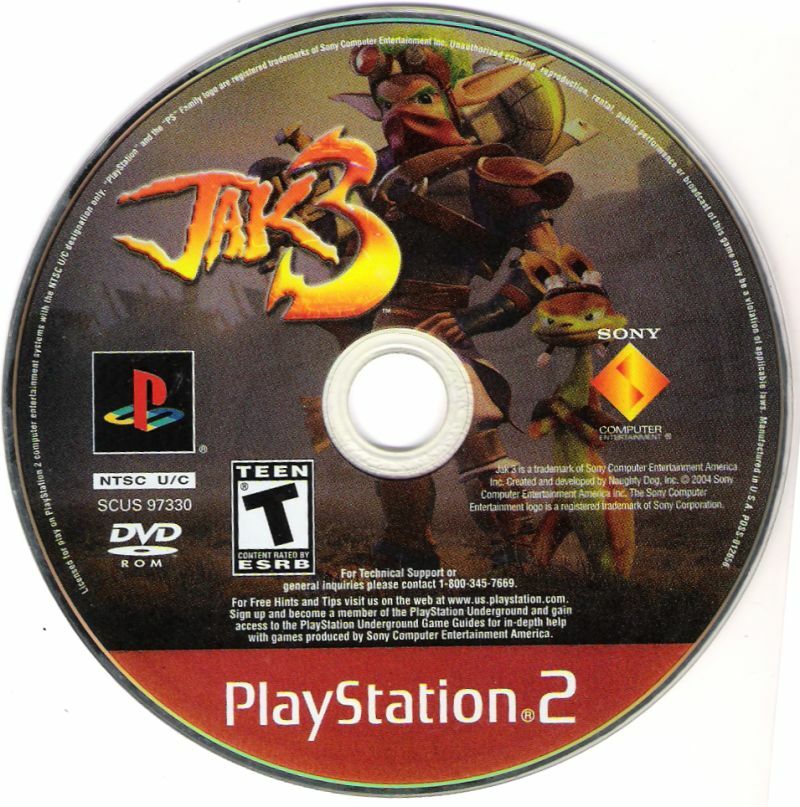 Jak (Sony PlayStation 2, PS2 2004) Disc only