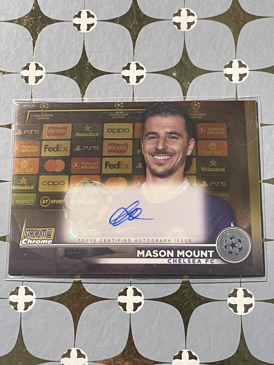 Topps Stadium Club Mason Mount auto /50 【公式通販】
