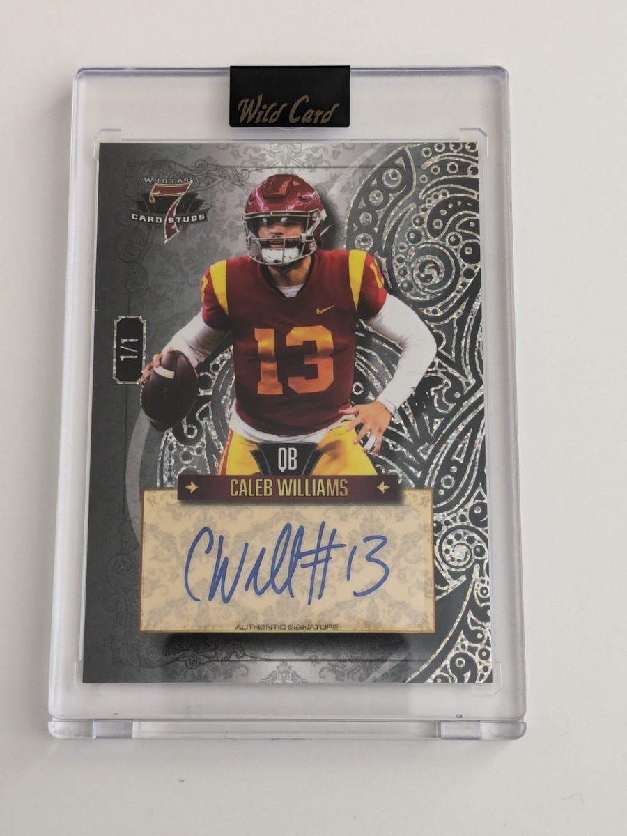 うのにもお得な NFL ドラフト1位 caleb williams auto