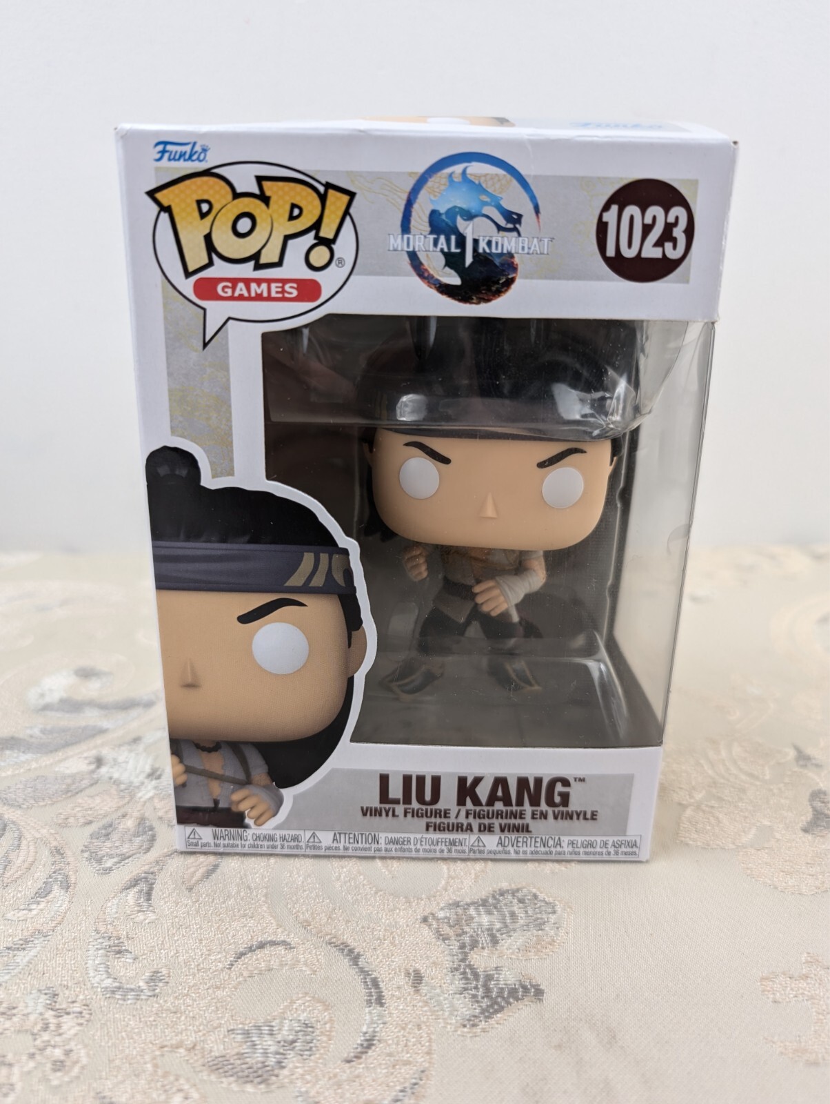 Funko Pop! Games: MK1- Liu Kang - (God Of Fire) - Mortal Kombat Game Franchise -