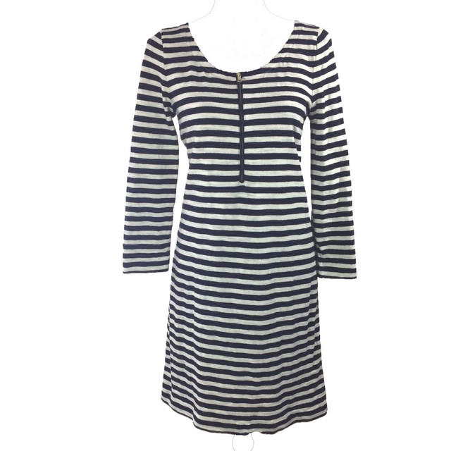 j crew shirt dress stripe