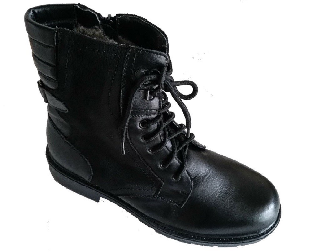New Men's Prospector TAYLOR black waterproof leather lace-up and w