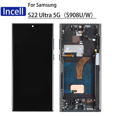 Incell For Samsung Galaxy S22 Ultra S908U/W LCD Display Screen DigitizerAssembly