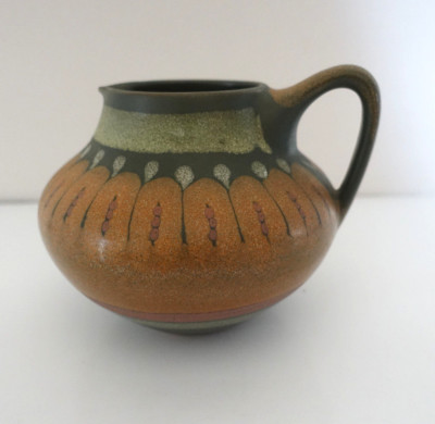 KMK Kupfermühle Vase Keramik ceramics German handmade vintage 70er