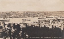 C-195 Constantinople Turkey Ottoman Vue de la Corne d'or Real Photo RPPC