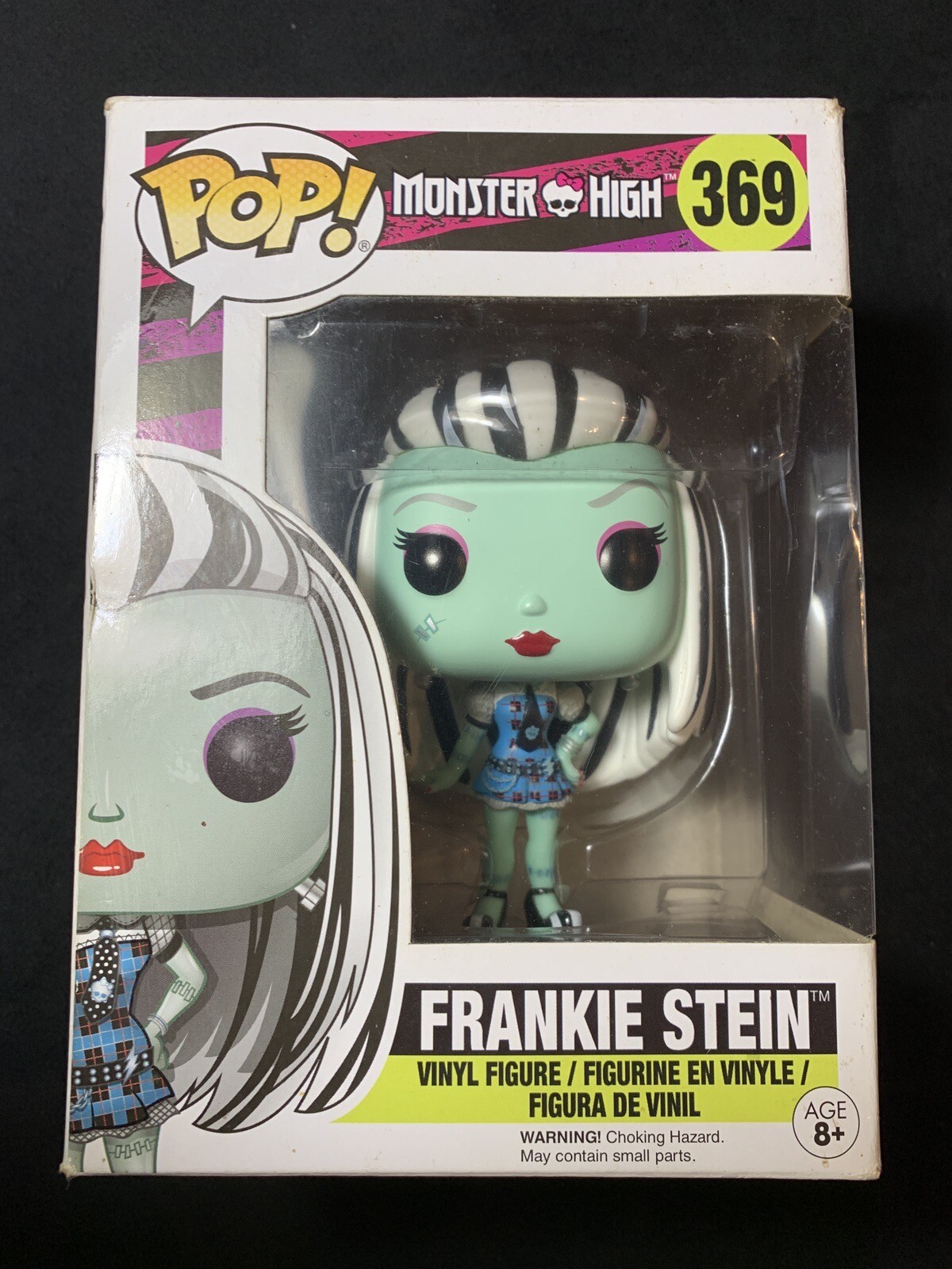 Figura De Vinilo De Tv Monster High Frankie Stein Funko Pop #369 (Daños Leves En La Caja)