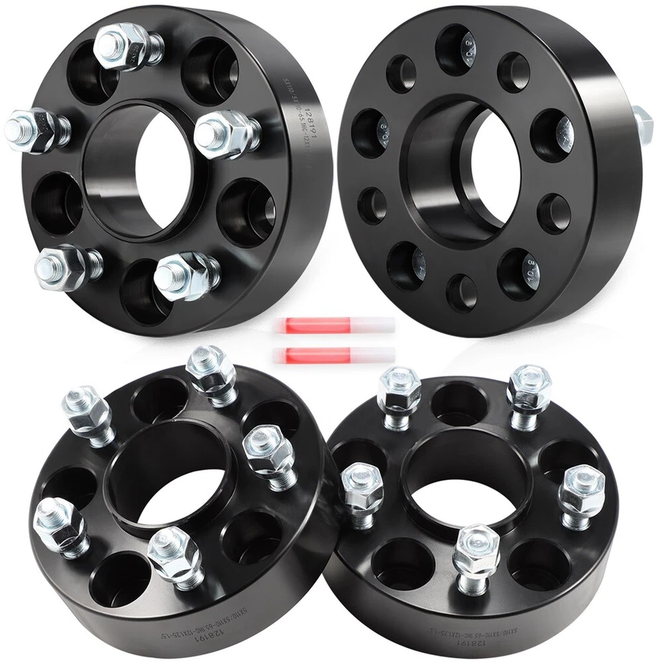 4Pcs 1.5 inch or 38 mm 5x110 Hubcentric Wheel Spacers For Chrysler 200 2015-2017 Foto 4 de 4