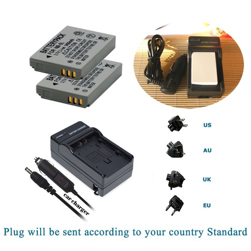 2X Battery NB5L NB5L For CANON 1400mAh Powershot SX210 IS SX210IS