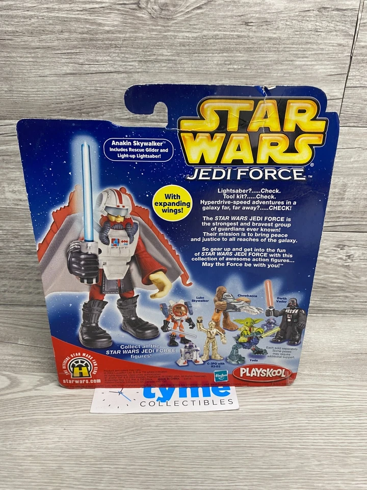 Figura de acción Hasbro Star Wars Jedi Force Anakin Skywalker Playskool Foto 3 de 3