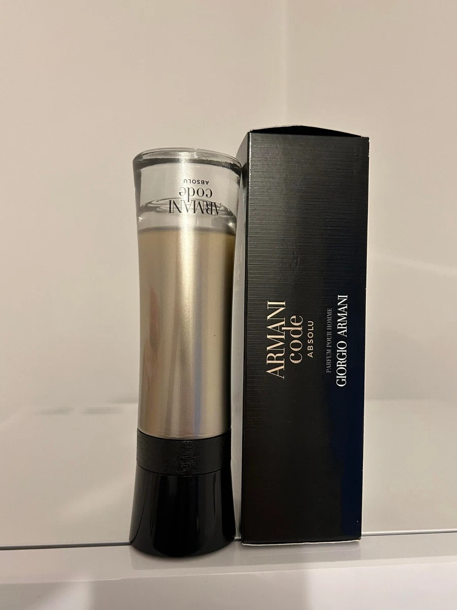 Armani Code Absolu Homme 110ml Parfum eBay