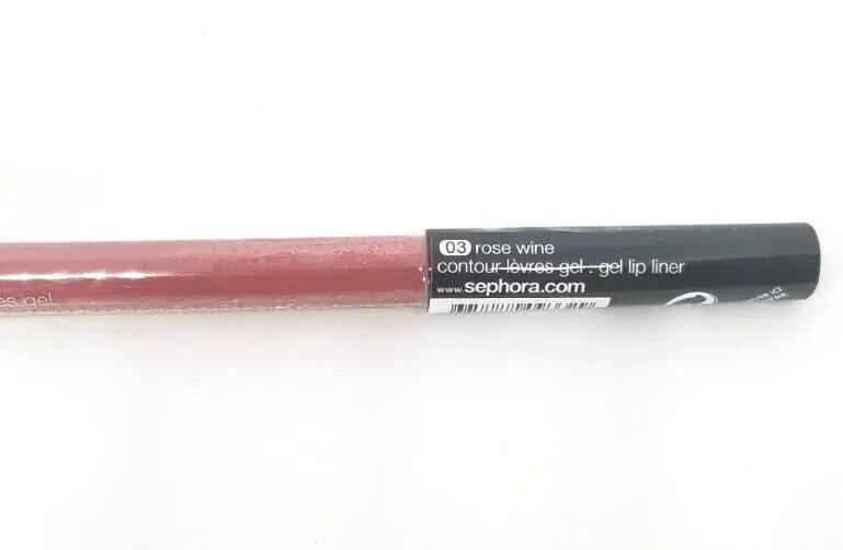 Sephora Gel Lip Liner 03 ROSE WINE Lipliner FRESH, NEW & SEALED eBay