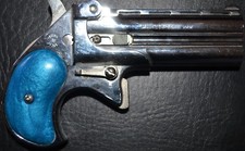 Davis Industries Lb9d-38 Derringer Pistol Grips Sapphire Blue Plastic