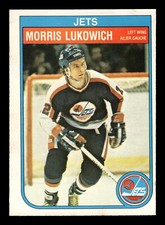 Morris Lukowich 1982-83 O-Pee-Chee #383 Winnipeg Jets Ex-Mt