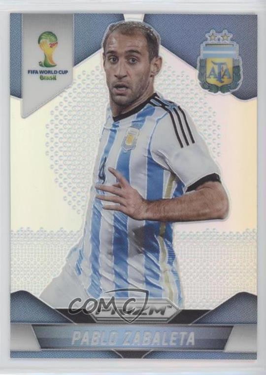 2014 Panini Prizm World Cup Silver Prizm Pablo Zabaleta #7