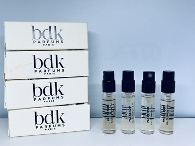 Pas Ce Soir By BDK Parfums EDP 2ml/0.07oz x 4 Perfume Sample Spray