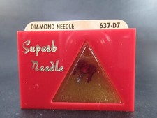 SUPERB Phonograph Needle 637-D7, JVC Victor DT-29, DT-32, New HB 