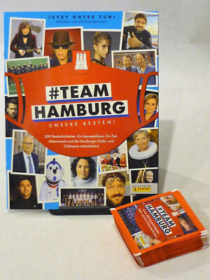 JUST STICK IT - Team Hamburg - 20 Tüten + Album 100 Sticker - BY Panini