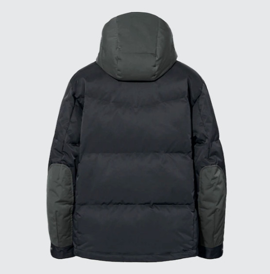 Uniqlo MEN +J Down Oversized Parka PUFFER COAT NAVY XXL image 2