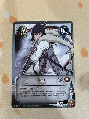 Naruto CCG, Toki, 382, 1st Edition, LP, Rare