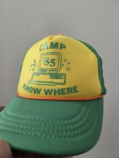 Stranger Things "Camp Know Where" Trucker Hat