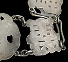 Antique Dragon Silver Link Belt Japanese Meiji period — photo 5