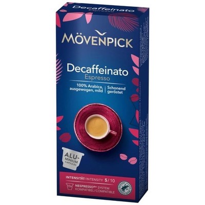 MOVENPICK Coffee pods ESPRESSO DECAF for NESPRESSO 1 box/10 ct.