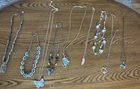 Lot Of 9  Vintage Costume Jewelry Necklaces Wearable