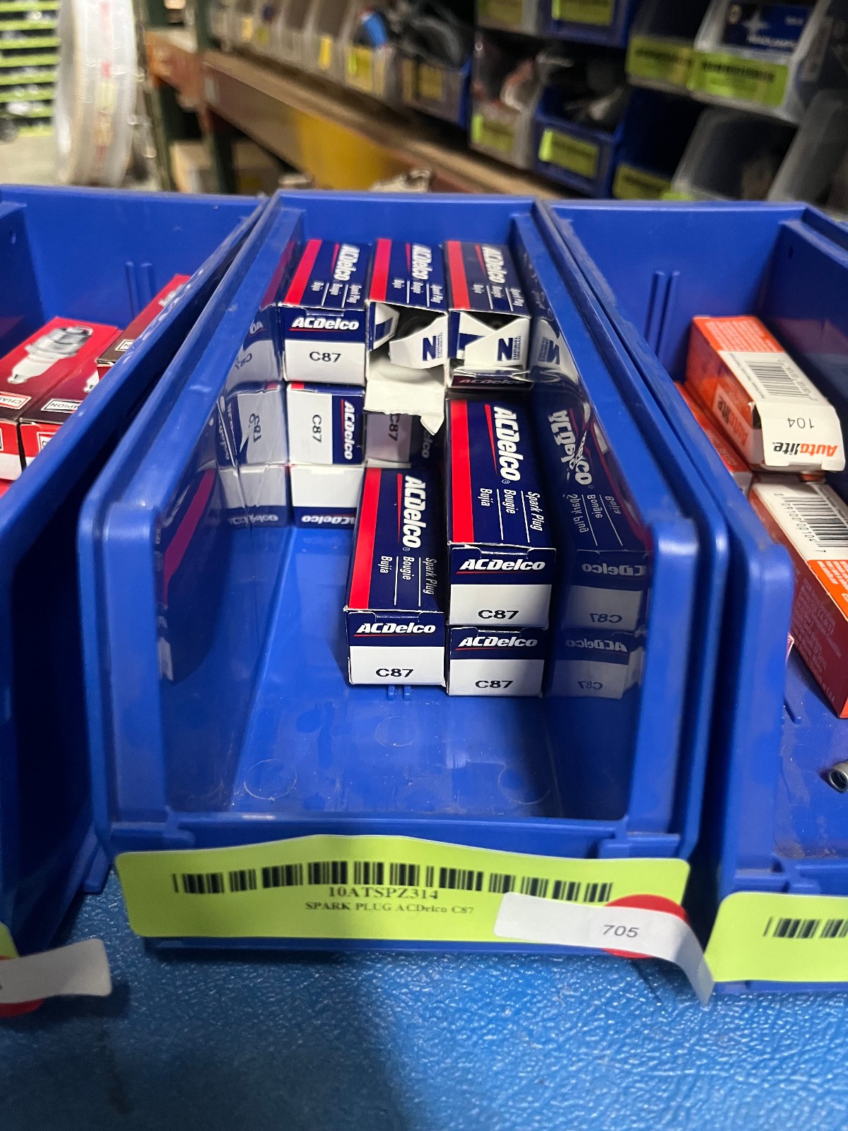 Part #: AC C87 ACDELCO SPARK PLUG 705