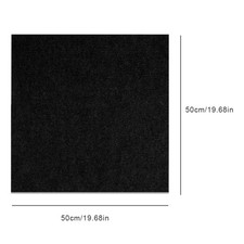Carpet Tiles 4/20/40pcs 50x50cm Non-Slip Office Home Retail Flooring Rugs 5m²