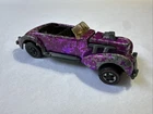 VTG 1970s Mattel Hot Wheels Redline CLASSIC CORD Magenta USA