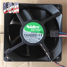1PCS Nidec TA450DC B33534-33A 24VDC 0.45A 120 120 38MM 3pin Inverter cooling fan