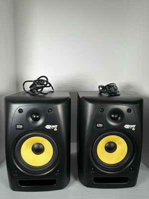 KRK Systems Rokit 6 RPG2 Pair Powered Monitor Black Set Working