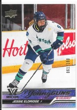 2024 Upper Deck PWHL Young Guns Exclusives Jessie Eldridge /100 66 New York