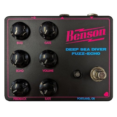 Benson Amps Deep Sea Diver Fuzz-Echo Effektpedal für Gitarre - Signature Model