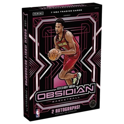 2021-22 Panini Obsidian Basketball Hobby Box Factory Sealed