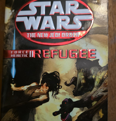 Star Wars: The New Jedi Order Refugee Force Heretic II Mass Market Sci-Fi Novel