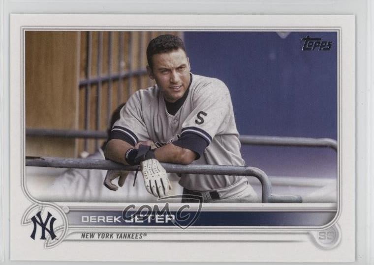 2022 Topps Update Legend Variation SP (Horizontal) Derek Jeter #US2 HOF o7m