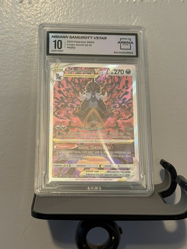 Hisuian Samurott VSTAR graded TAG 10 for sale on eBay