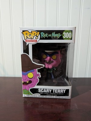 Funko Pop! Vinyl Scary Terry Rick and Morty #300 Animation Figure Original Box