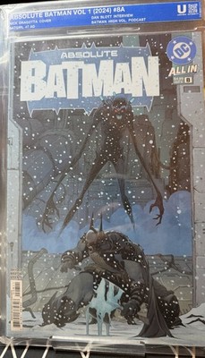Absolute Batman #8 Cover A First Print Soft Slab DC Comics