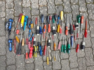 Großes Werkzeug Konvolut Flohmarkt