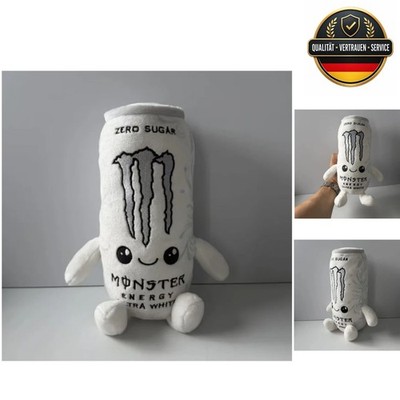 Monster Energy Plüschtier Dose Weiß Zero Sugar Deko Geschenk