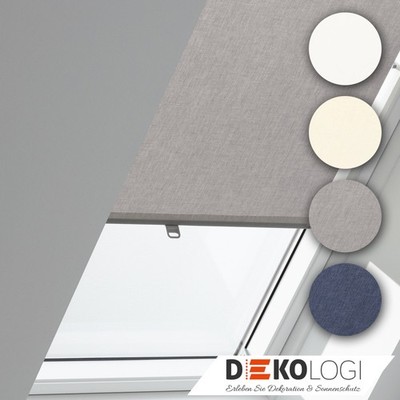 VELUX Sichtschutz-Rollo mit Haltekralle alle Größen GGU, GGL, VL, VU, GTL, GPL