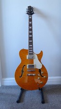 Samick Greg Bennett Royale RL-3 Semi Hollow Electric Guitar Quilted Maple top