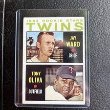 1964 Topps #116 HOF Tony Oliva Rookie Card Excellent Card. rookie card picture
