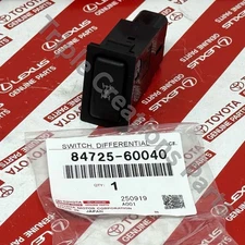 84725-60040 Genuine Toyota RAV4 Land Cruiser LX450 Differential 4WD Lock Switch